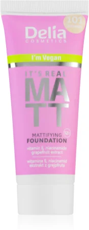 Delia Cosmetics Its Real Matt mattifying makeup