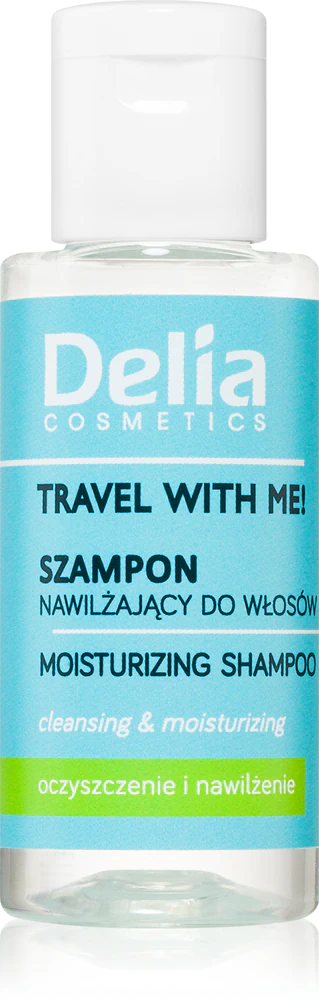 Delia Cosmetics Travel with me hydrating shampoo