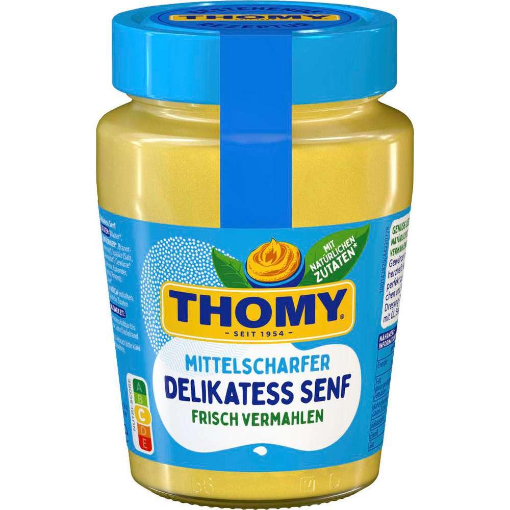 Delicatessen mustard, medium hot