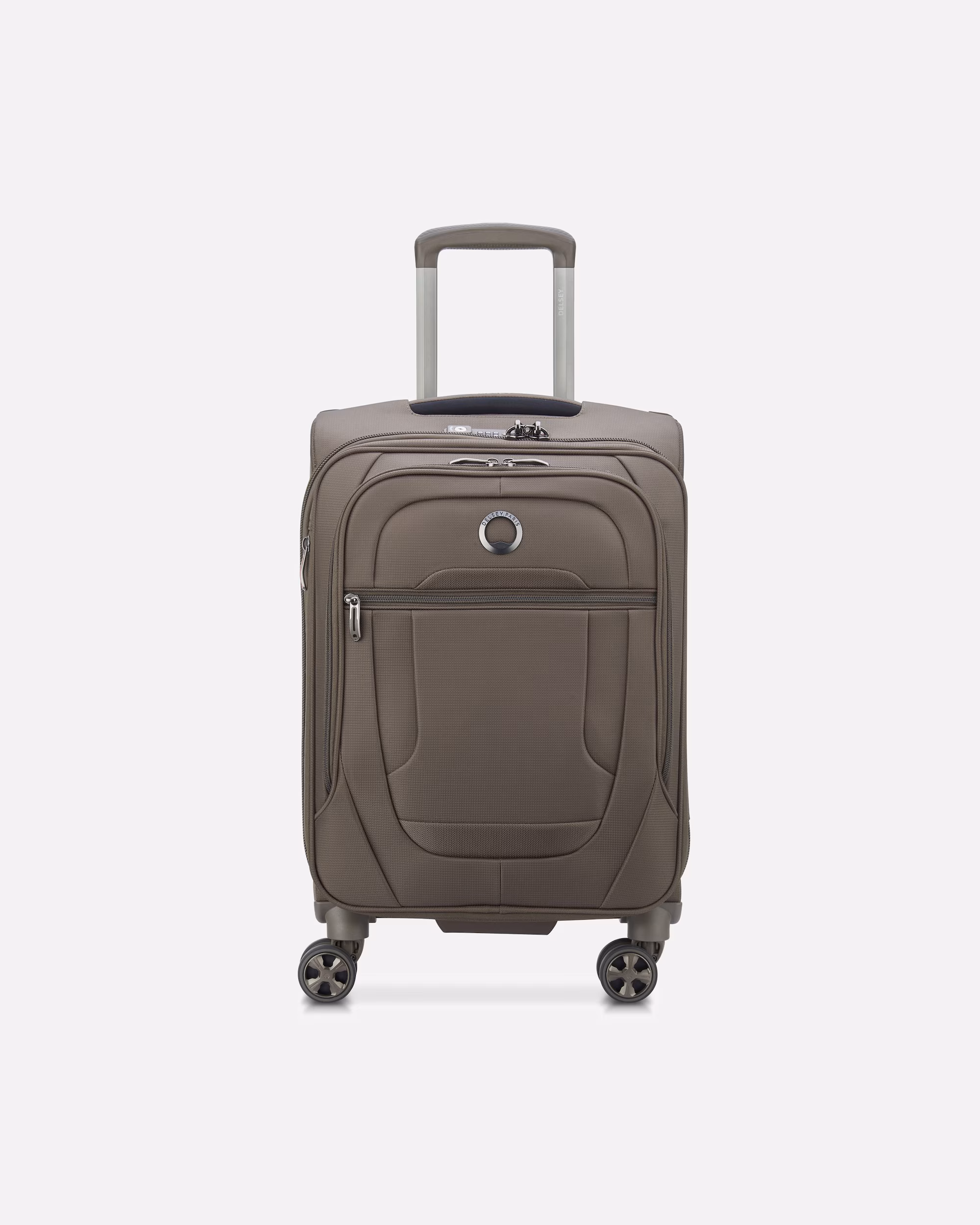 Delsey Paris hand luggage suitcase Helium DLX 4-wheel cabin trolley 55 cm