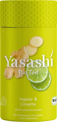 Herbal tea ginger, lime (16 bags), 40 g
