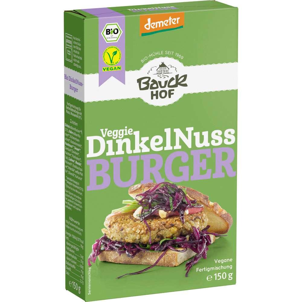 Demeter, vegan spelled nut burger
