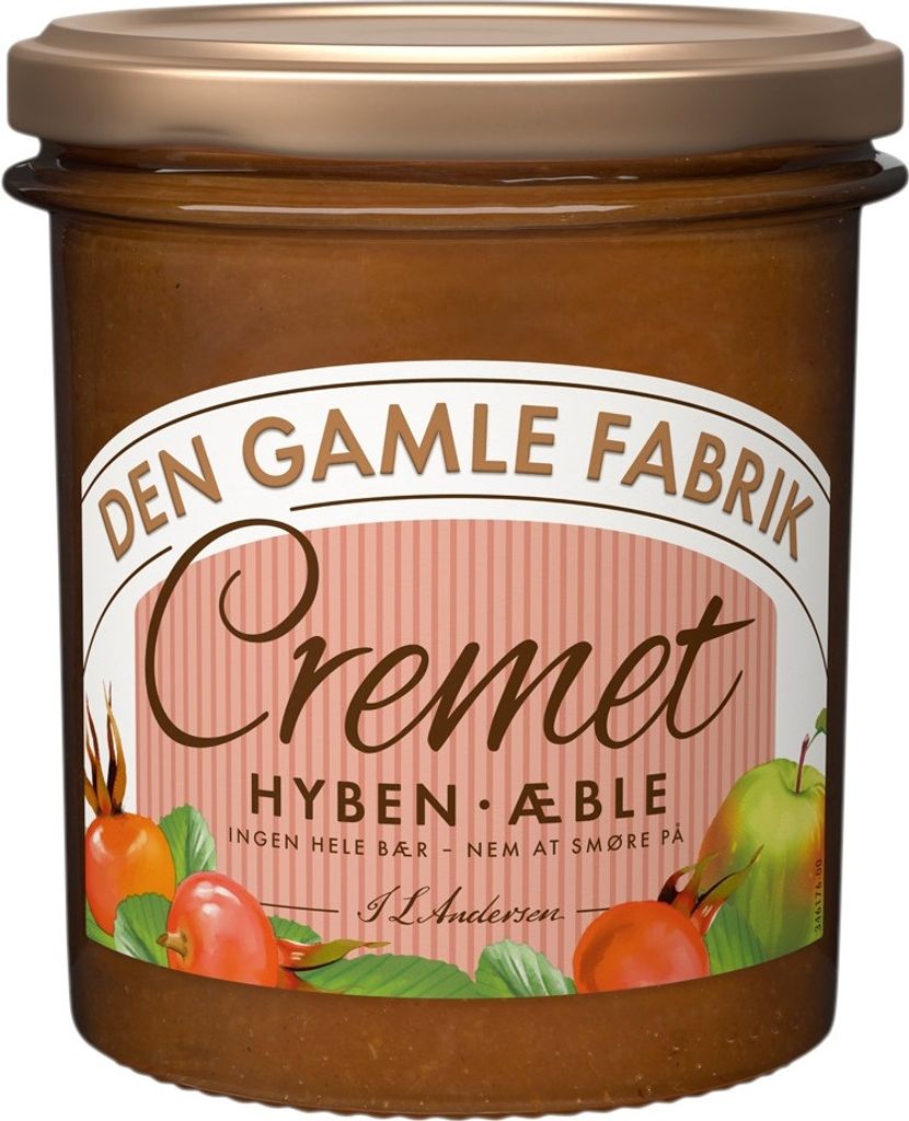 Den Gamle Fabrik Cremet Hagebutte / Apfel 350g