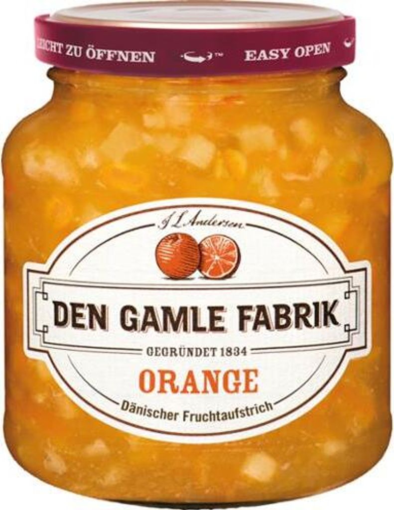 Den gamle Fabrik Orange Fruchtaufstrich 380g