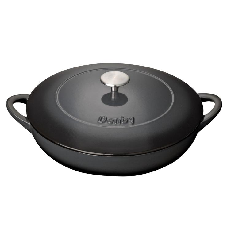 Denby Cast Iron Pot Low 3.6 L