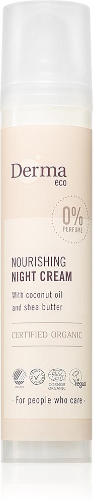 Derma Eco nourishing night cream with vitamin E
