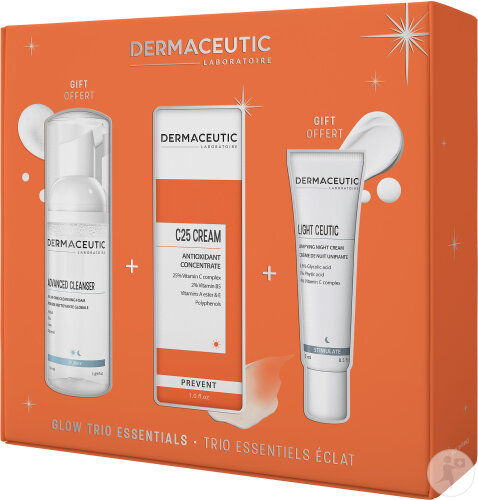 Dermaceutic Gift Set Glow Trio Essentials All Skin Types