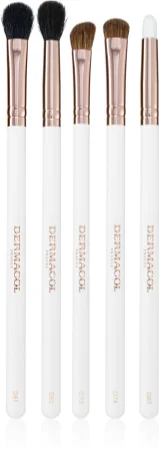 Dermacol Accessories Master Brush by PetraLovelyHair brush set rose gold (for eyeshadow)