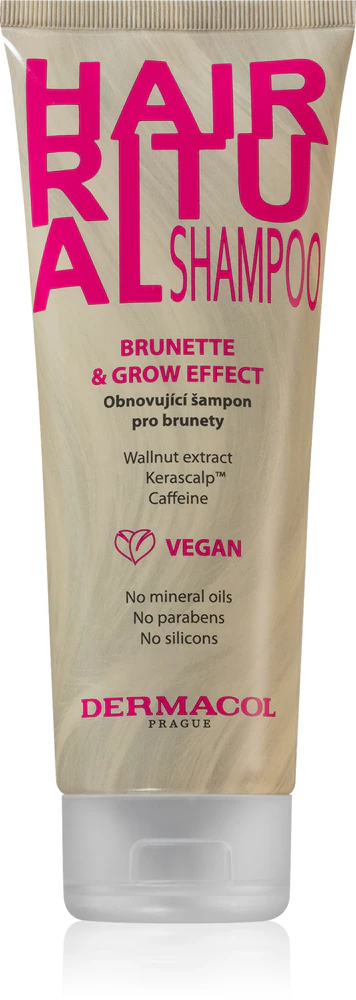 Dermacol Hair Ritual renewing shampoo for brown shades of hair
