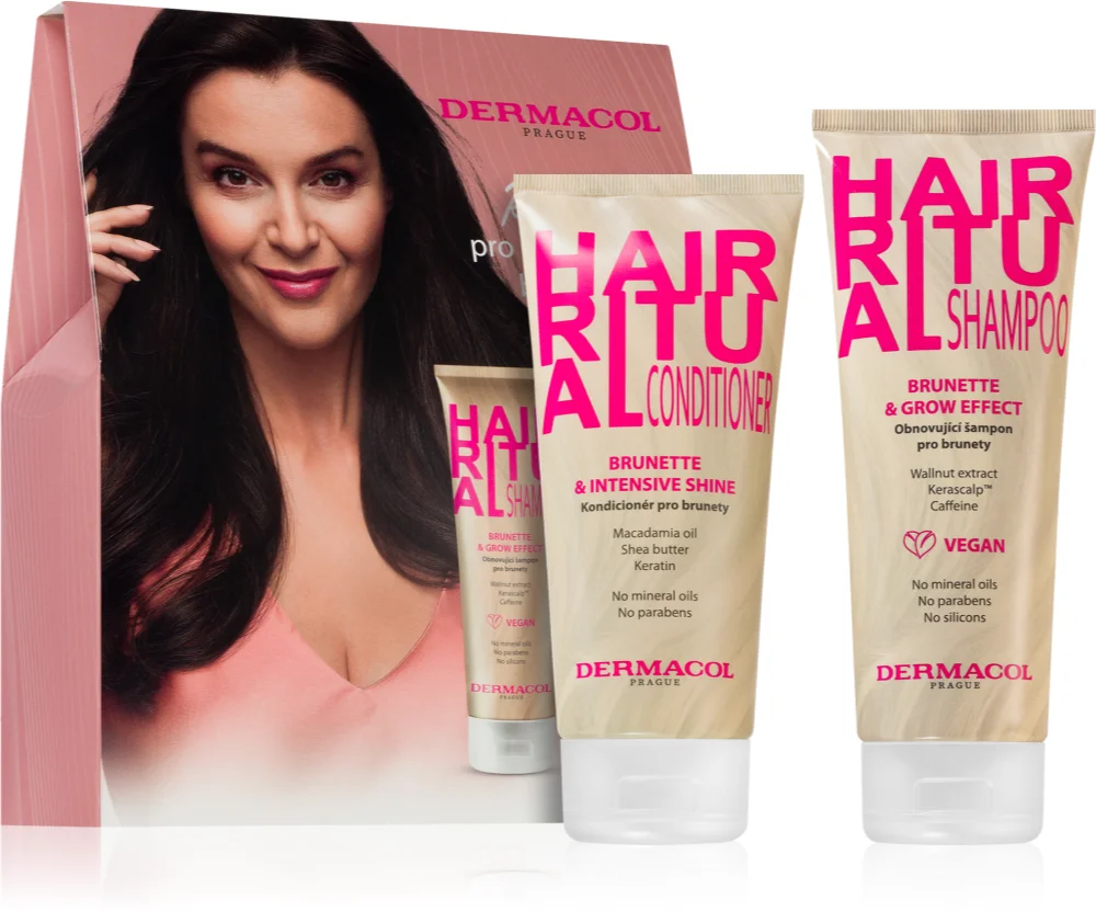 Dermacol Hair Ritual Gift Set (for brown shades of hair)