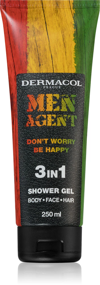 Dermacol Men Agent Don't Worry Be Happy Shower Gel 3in1