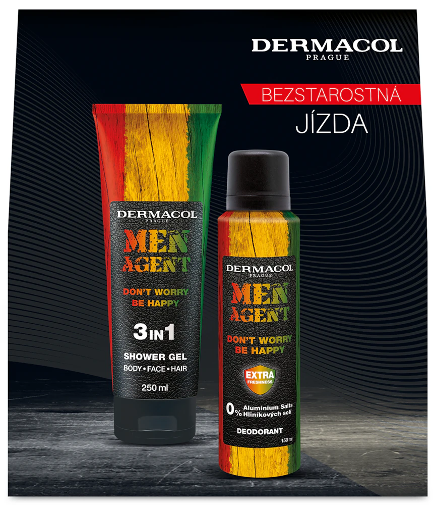 Dermacol Men Agent Don't Worry Be Happy Body Gift Set for Men