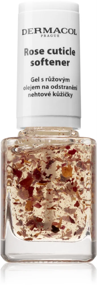 Dermacol Nail Care Rose Gel for removing cuticles with rose oil