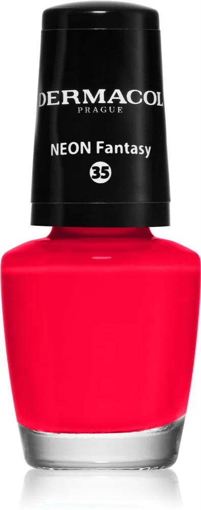 Dermacol Neon neon colored nail polish