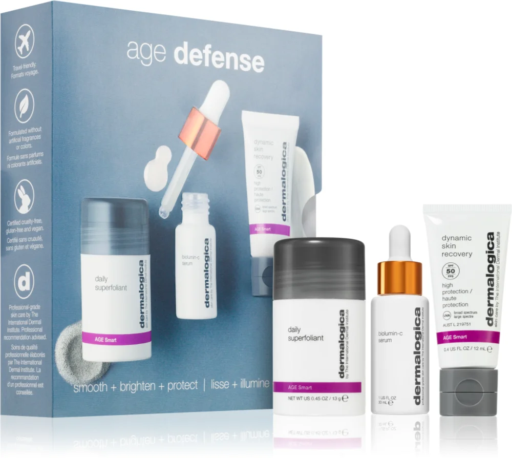 Dermalogica Age Defense Kit Skin Care Set (against the first signs of skin aging)