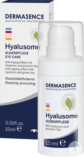 Dermasence Hyalusome eye care pump bottle 15ml