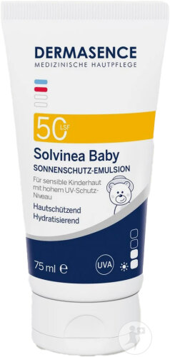 Dermasence Solvinea Baby Sun Protection Emulsion SPF50 75ml