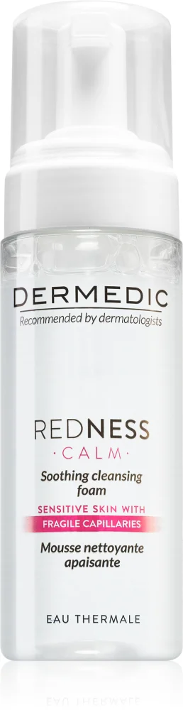 Dermedic Redness Calm soothing facial foam