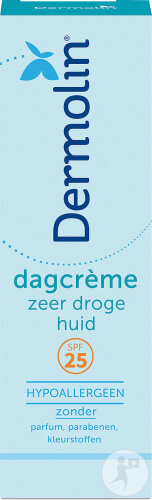 Dermolin Day Cream For Very Dry Skin SPF 25 Bottle 50ml