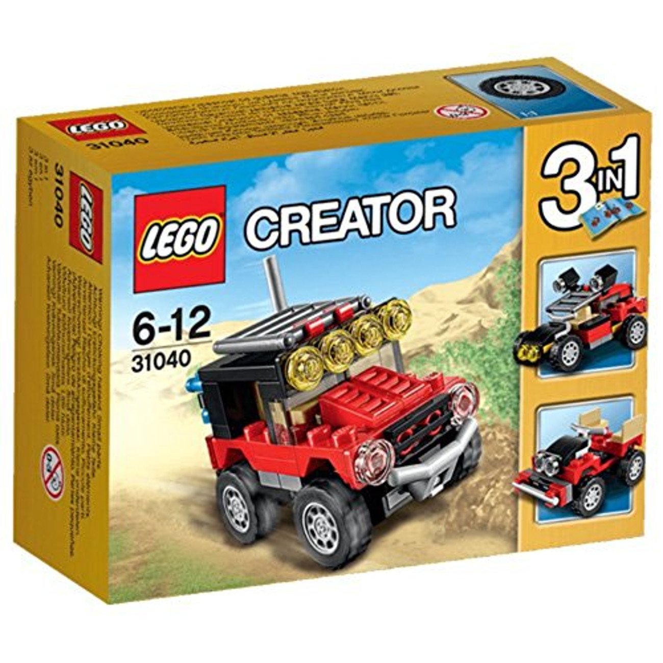 Lego Desert Car