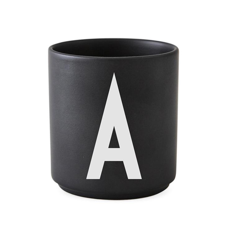 Design Letters Cup Black