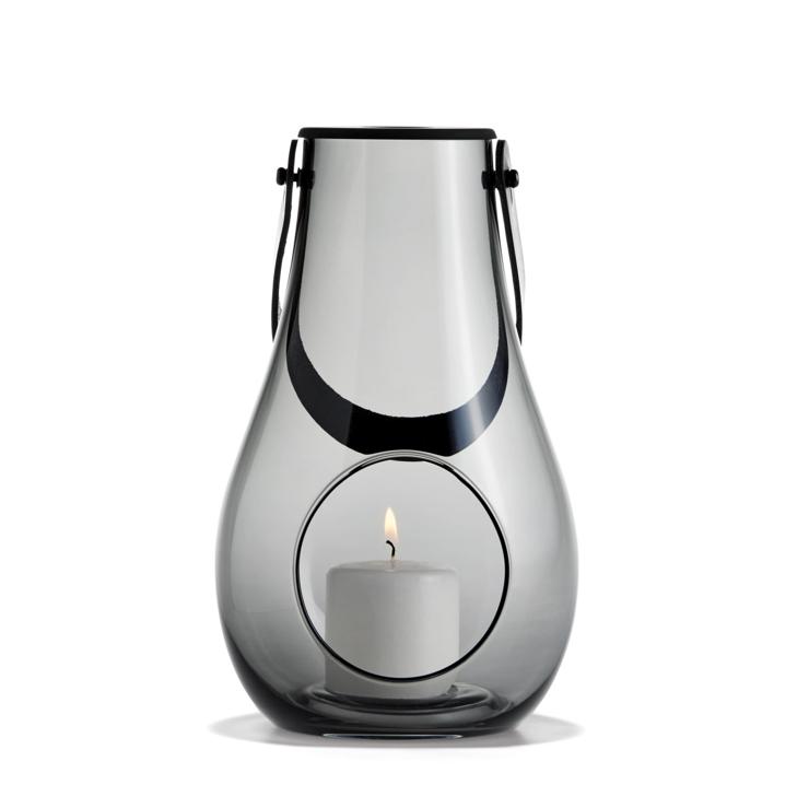 Design With Light Lantern Smoke Gray