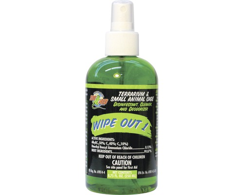 Disinfectant Zoo Med Wipe Out 1 Terrarium Cleaner 258 ml