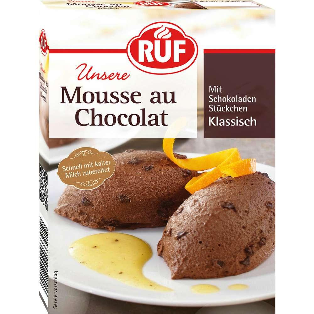 Dessert powder chocolate mousse, classic