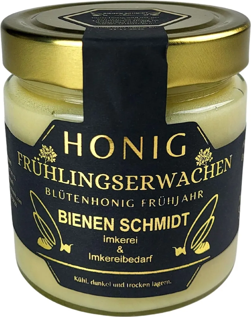 Deutscher Imkerhonig "FRÜHLINGSERWACHEN" 500 g im Glas Deutscher Honig Frühling