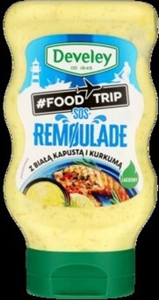 Develey Food Trip Remoulade Sauce with White Cabbage and Turmeric Mild 300ml