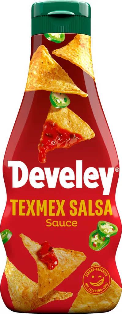 Develey Tex Mex Salsa Sauce tasty tomato chili sauce 250ml