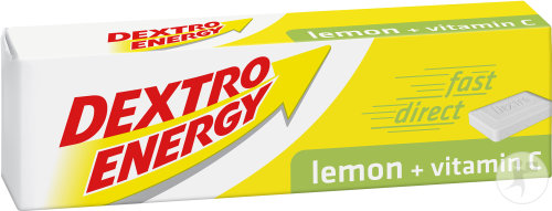 Dextro Energy bar lemon + vitamins C tablets 47g