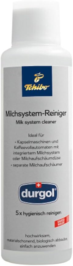 Tchibo Durgol Milk System Cleaner 250ml (Ideal for Capsule Machines, Fully Automatic)