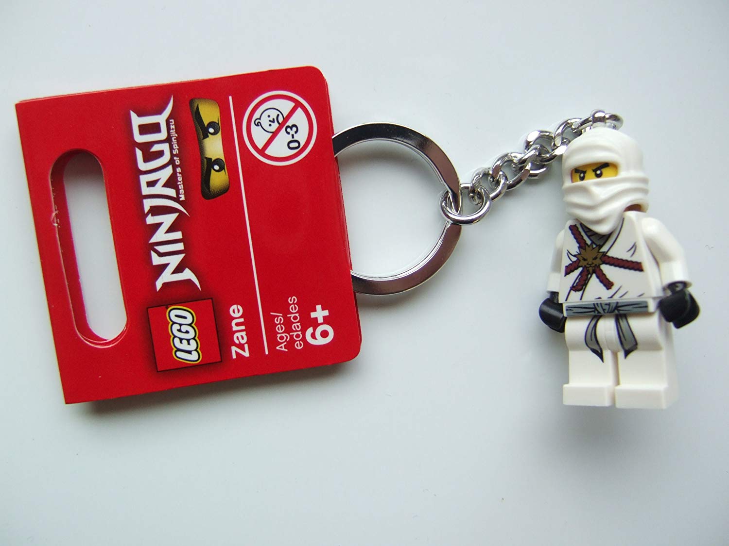 Lego Ninjago Zane Keychain