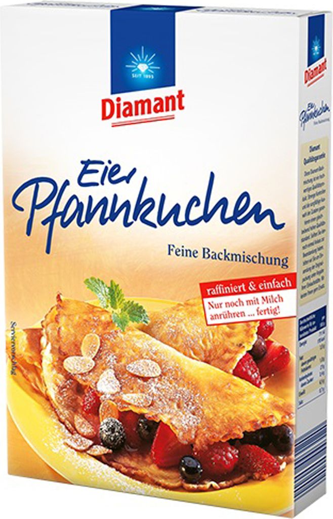 Diamond Egg Pancakes Fine Baking Mix Sophisticated and Simple 250g