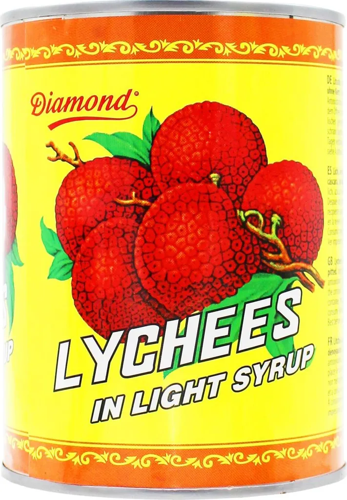 Diamond Lychees lightly sweetened 540g/ATG227g