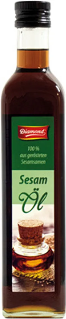 Diamond Sesamöl 100 % aus gerösteter Sesamsaat 500 ml Flasche