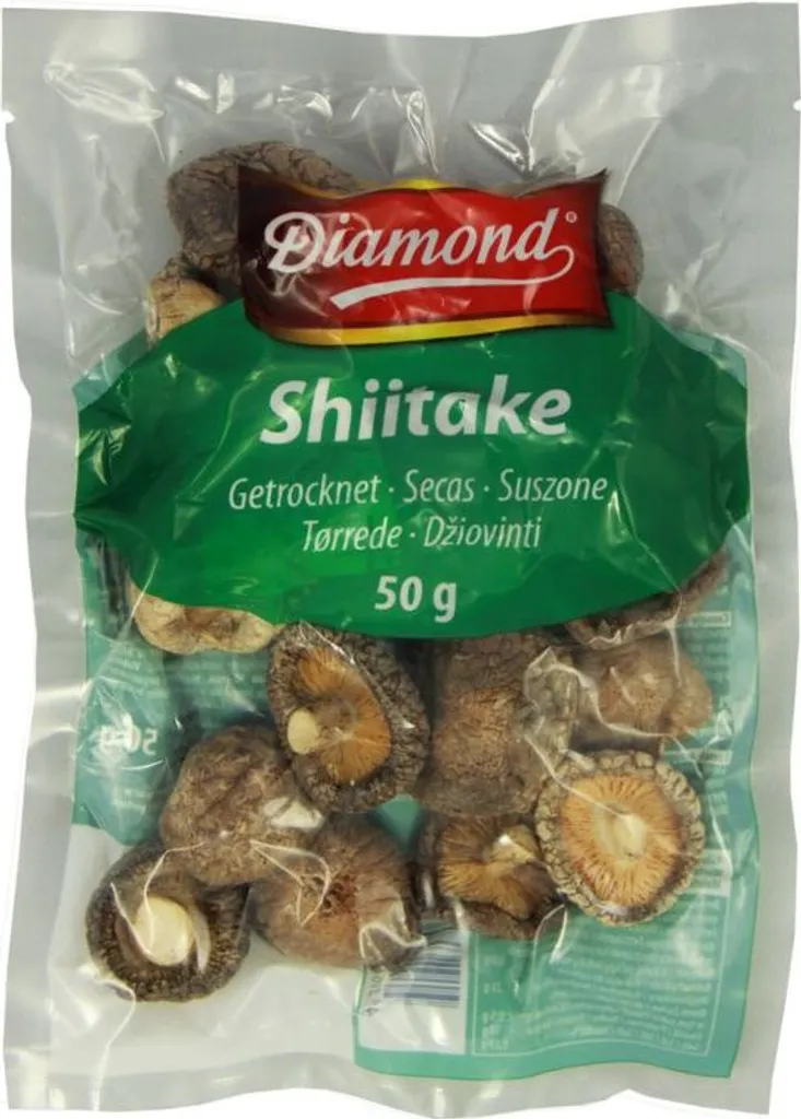Diamond Shiitake Mushrooms 50g (dried) Shitake