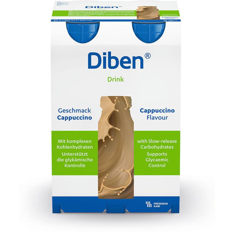Diben DRINK Cappuccino | Nutritional food & diet for diabetes