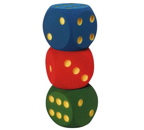 Dice Made Of Foamed Rubber 16 Cm 46