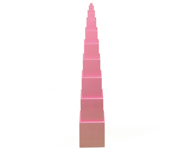 Betzold Graduated Cubes Pink