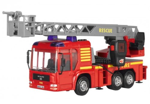Dickie Toys Dickie Fire Hero Fire Engine Emergency Vehicle With Light And Sound Water P