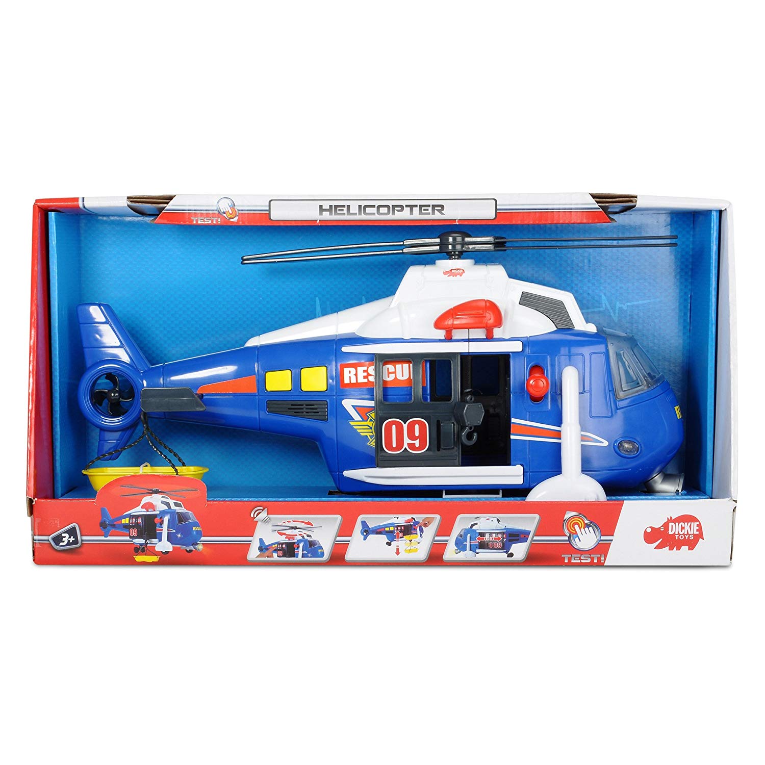 Dickie Toys Dickie Helicopter Light And Sound