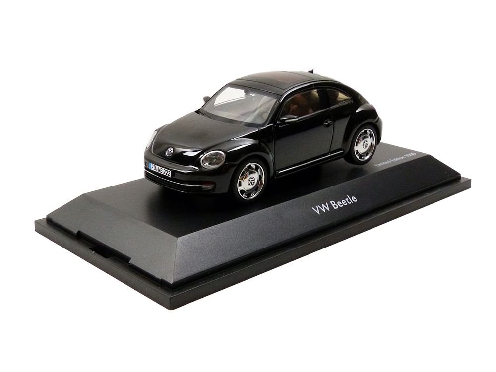 Dickie Toys Dickie-Schuco 450747200 – Vw Beetle Coupe, Black, 1: 43