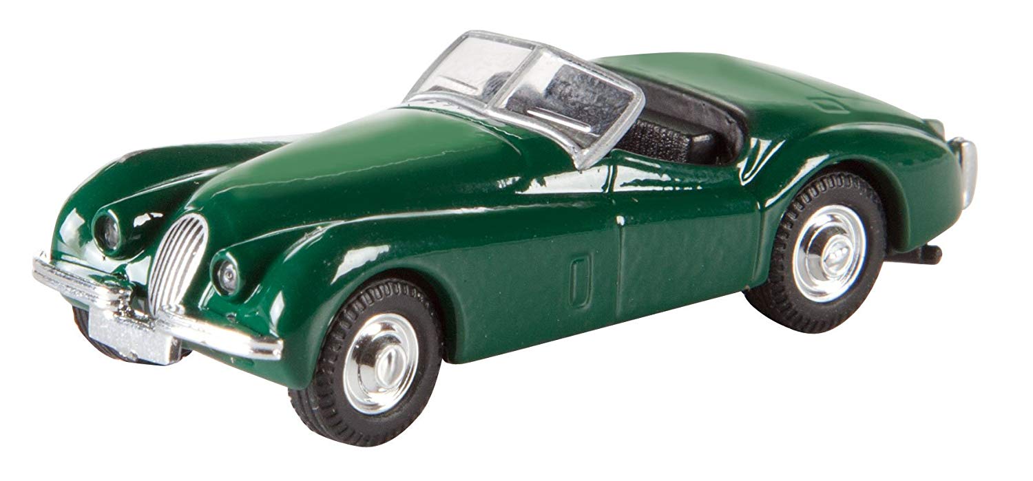 Dickie-Schuco 452599300 – Jaguar Xk 120, Green, 1: 87