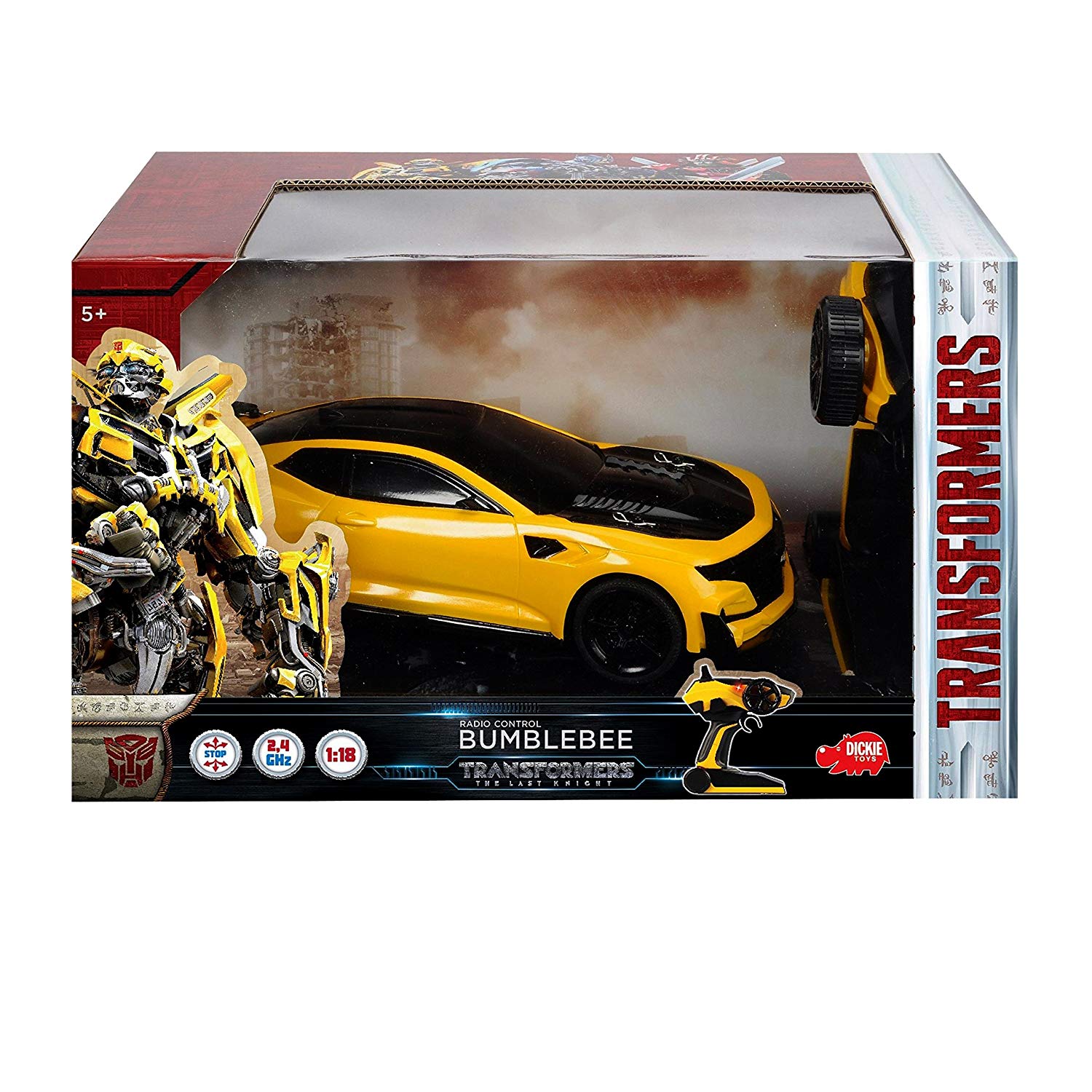 Dickie Toys 203117001 – Remote Control Transformers Bumblebee Game