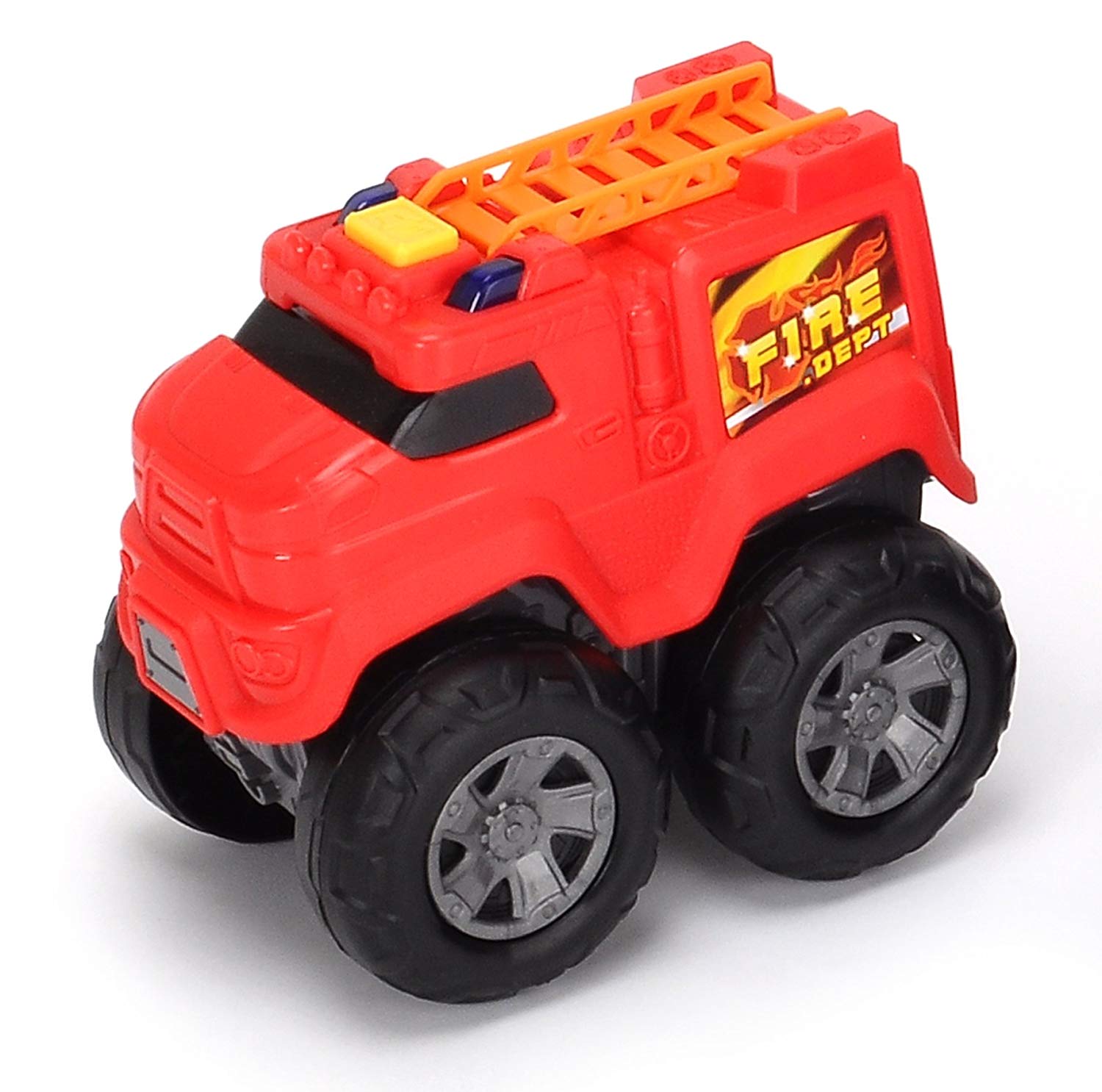 Dickie-Spielzeug 203301000 - Monster Truck - Tough Wheelers, Green/Red/Blue