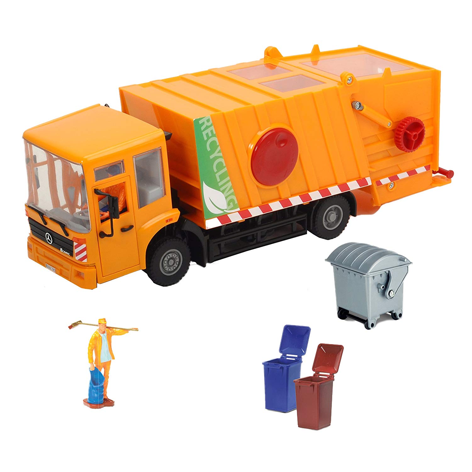Dickie-Spielzeug 203748004 Econic City Service – Miniature Vehicle