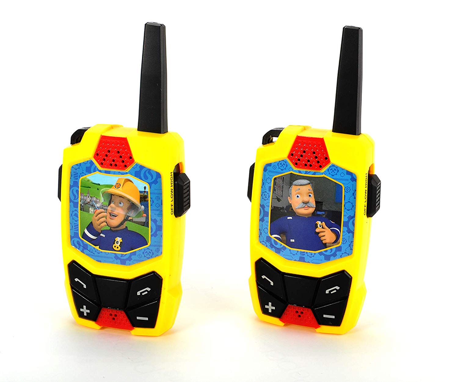 Dickie Toys Wild Toys 203092001 Fireman Sam Walkie Talkie Radio