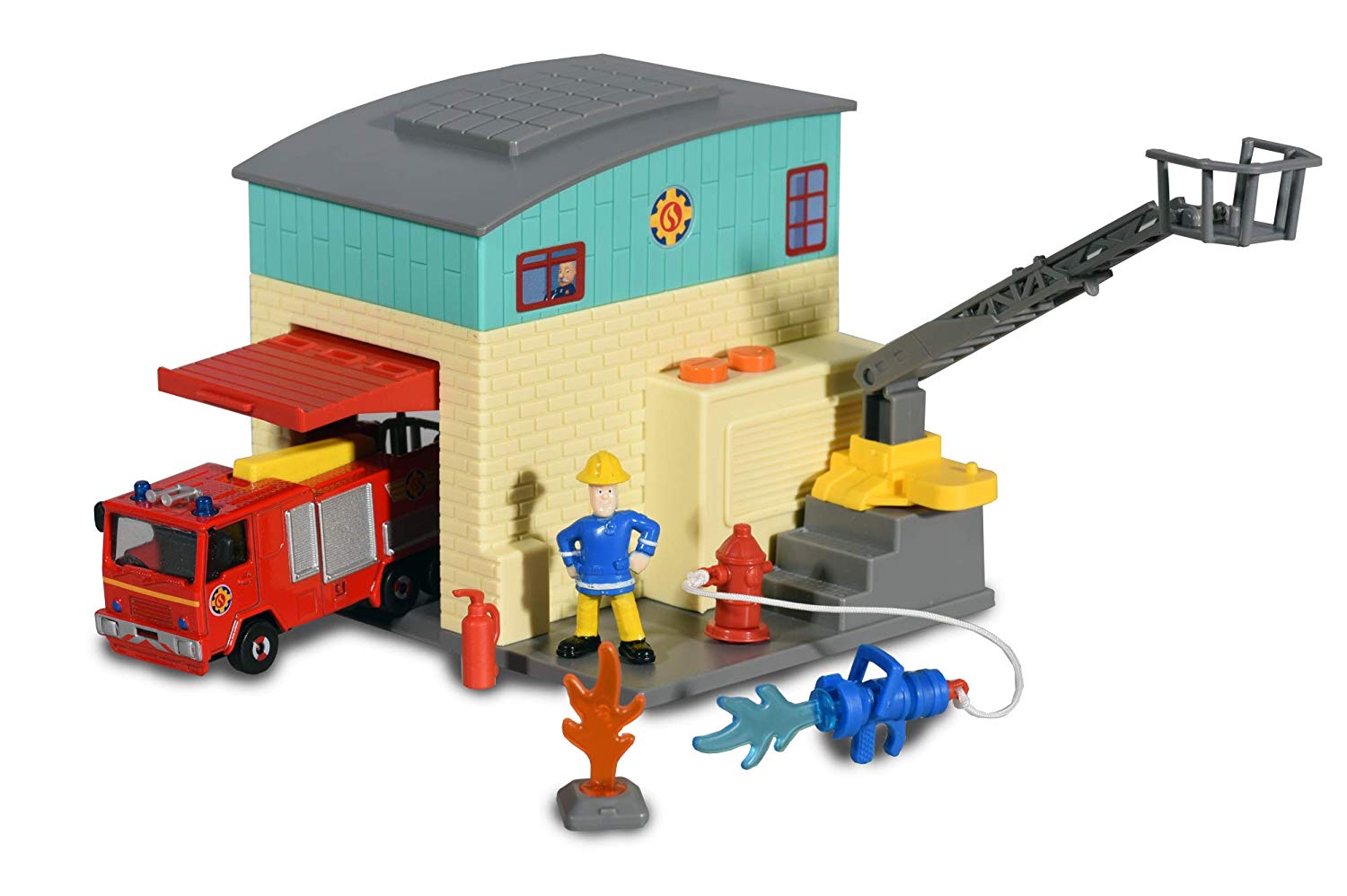 Dickie Toys 203093005 Fireman Sam Fire Station Playset